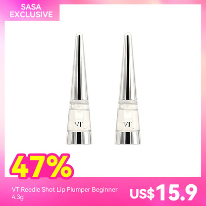 VT Reedle Shot Lip Plumper Beginner 4.3g X2