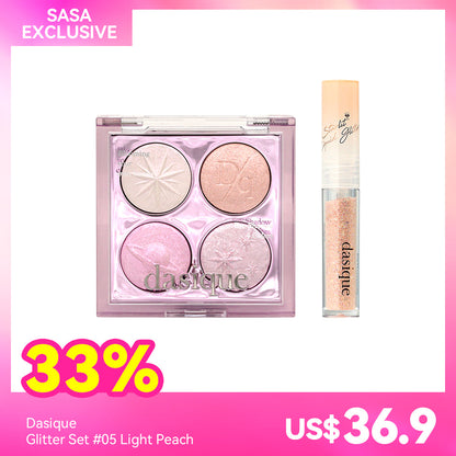 Dasique Glitter Set #05 Light Peach