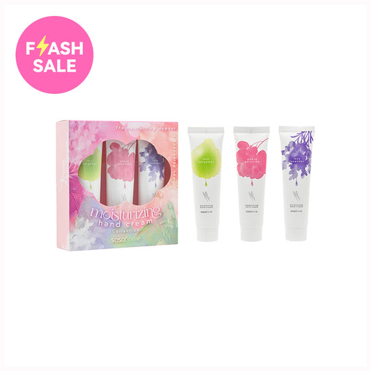 Sasatinnie Moist Hand Cream Collection 3pcs