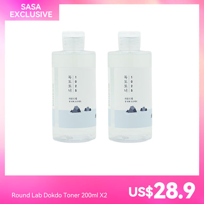 Round Lab Dokdo Toner 200ml X2