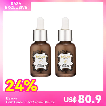 Eleanor Herb Garden Face Serum 30ml x2