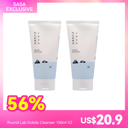 Round Lab Dokdo Cleanser 150ml X2