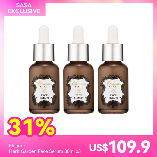 Eleanor Herb Garden Face Serum 30ml x3