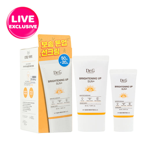 Dr. G Brightening-up Sun+ SPF50+ PA+++ Set 2pcs