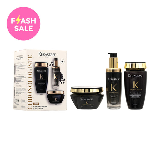 Kerastase Chronologiste 3 Step Revitalizing Routine For Hair &Scalp Set 3pcs