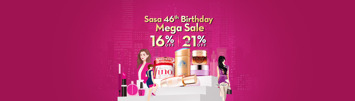 Sasa 46th Anniversary Mega Sale