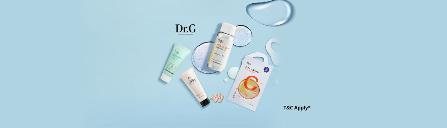 Dr G | No1 Korean Dermacosmetic Brand | Sasa Global | Worldwide Shipping