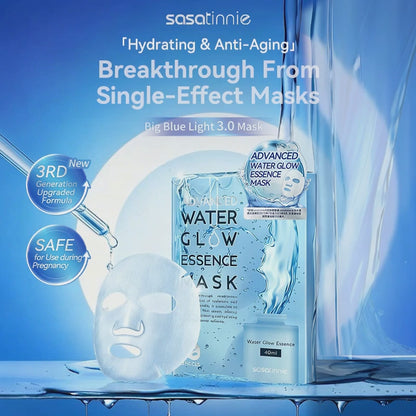Sasatinnie Advanced Water Glow Essence Mask - 3rd 5pcs