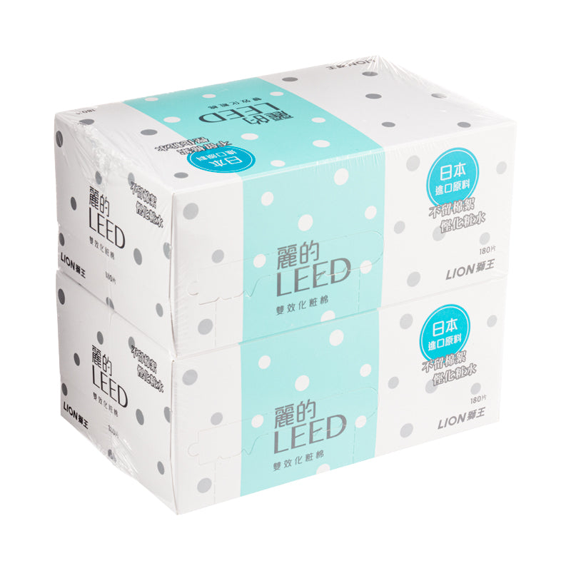Lion Leed Beauty Puff Twin Pack 2Box 180PCS*2 – Sasa Global eShop