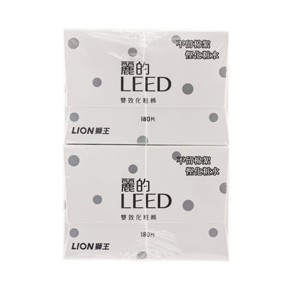 Lion Leed Beauty Puff Twin Pack 2Box 180PCS*2 | Sasa Global eShop