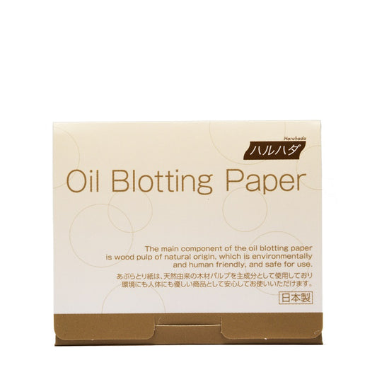 Haruhada Oil Blotting Paper Wood Pulp 100 Sheets