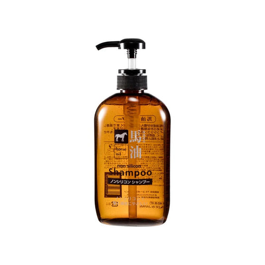 Kumano Horse Oil Silicone Free Shampoo 600ML | Sasa Global eShop