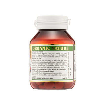 Organic Nature Liver Tonic 6000Mg 50Tablets | Sasa Global eShop