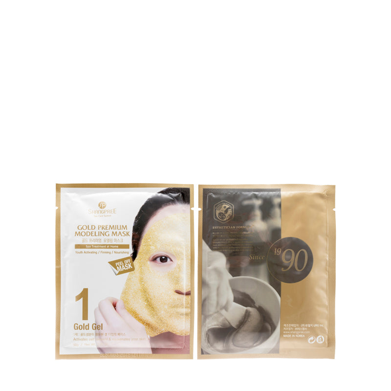 Shangpree Gold Premium Modeling Mask 5PCS | Sasa Global eShop