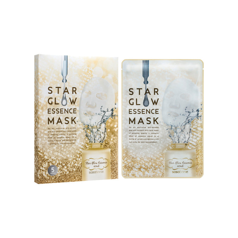 Sasatinnie Star Glow Essence Mask 5PCS | Sasa Global eShop