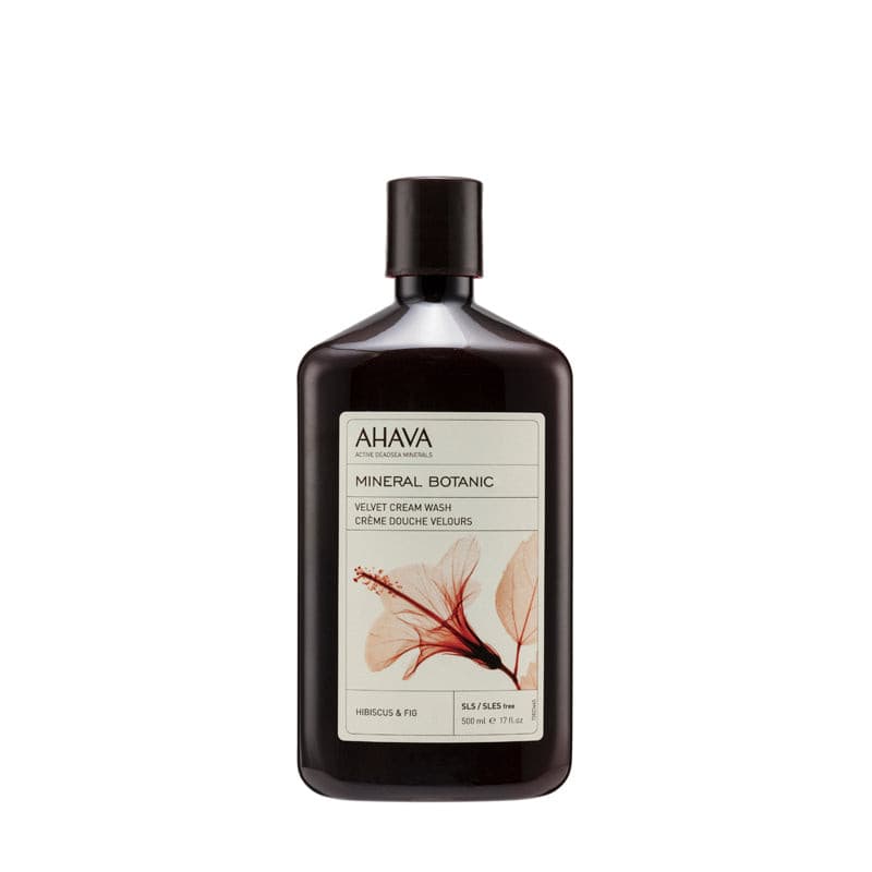 AHAVA Mineral Botanic Velvet Cream Wash Hibiscus & Fig 500ML | Sasa Global eShop