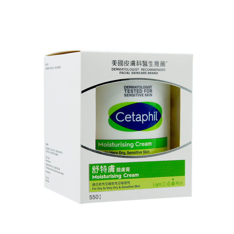 Cetaphil Moisturizing Cream 550G | Sasa Global eShop