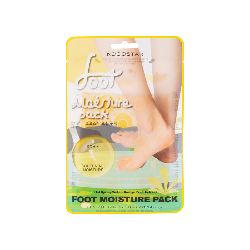 Kocostar Foot Moisture Pack – Yellow 1Pair | Sasa Global eShop