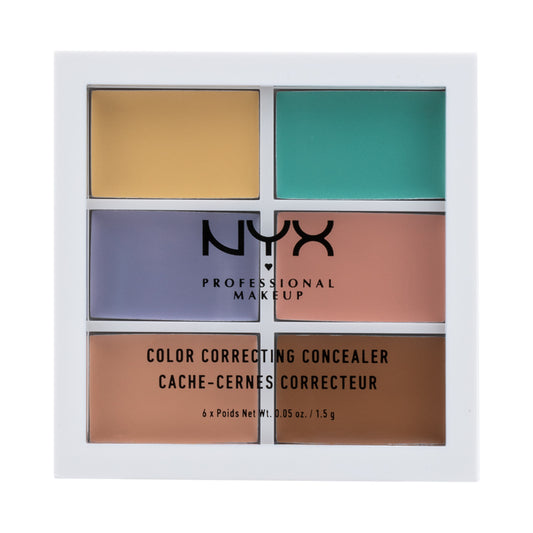 NYX Color Correcting Palette 完美无暇六色遮瑕盘