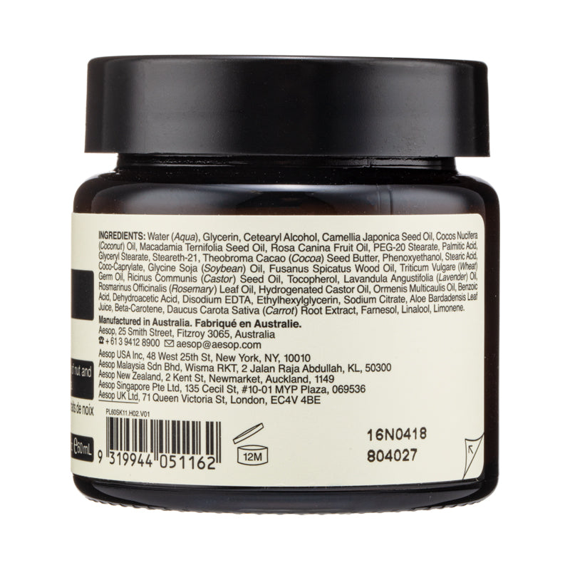 Aesop Camellia Nut Facial Hydrating Cream 60ML | Sasa Global eShop