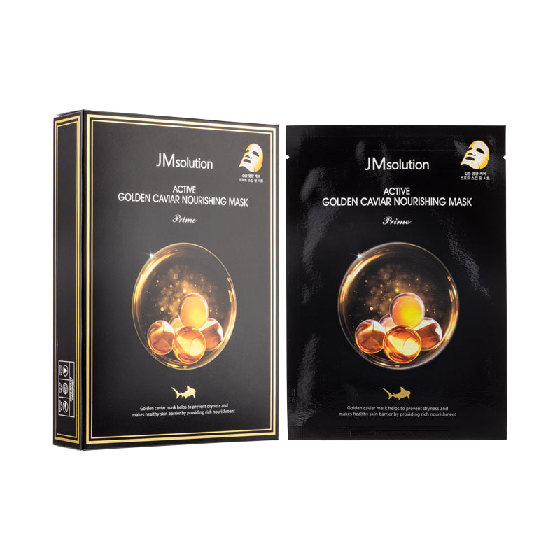 Jmsolution Golden Caviar Nourish Mask 10PCS | Sasa Global eShop