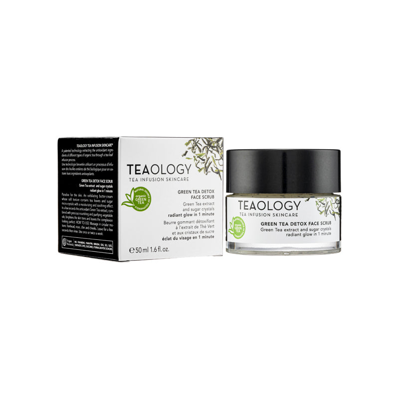 Teaology Green Tea Detox Face Scrub 50ML | Sasa Global eShop