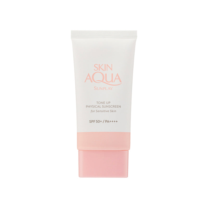 Mentholatum Skin Aqua Tone Up Physical Sunscreen For Sensitive Skin SPF50+ Pa++++ 50ML | Sasa Global eShop