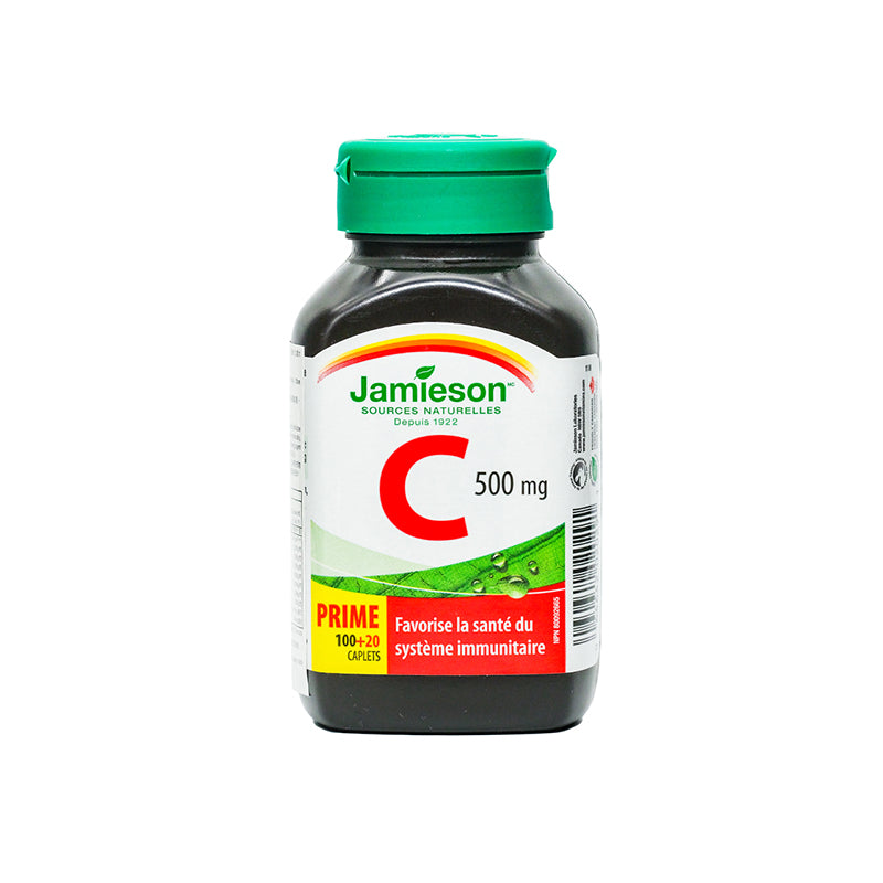 Parallel Import  Jamieson Vitamin C 500Mg Bonus Pack 120 Capsules | Sasa Global eShop