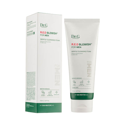 Dr.G Red Blemish For Men Gentle Cleansing Foam 150ML | Sasa Global eShop