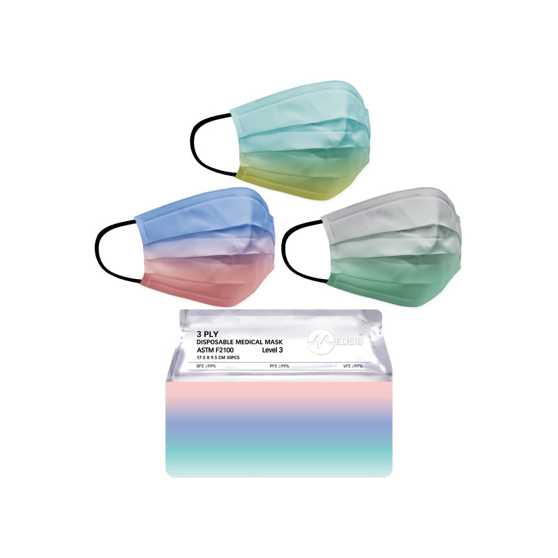 Medeis Disposable Medical Mask - Cotton Candy 30PCS | Sasa Global eShop