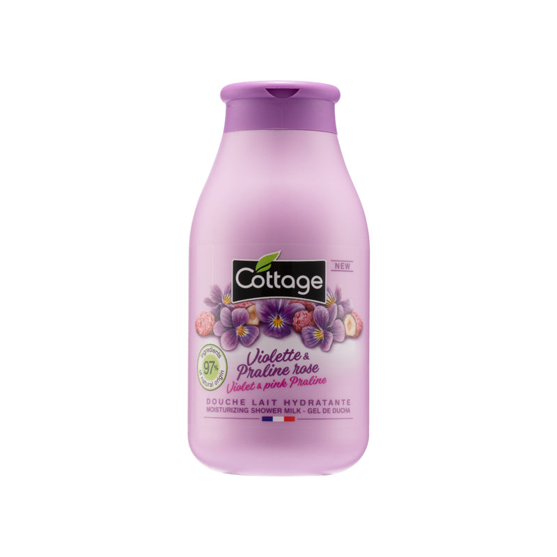 Cottage Moisturizing Shower Gel – Violet & Pink Praline 250ML