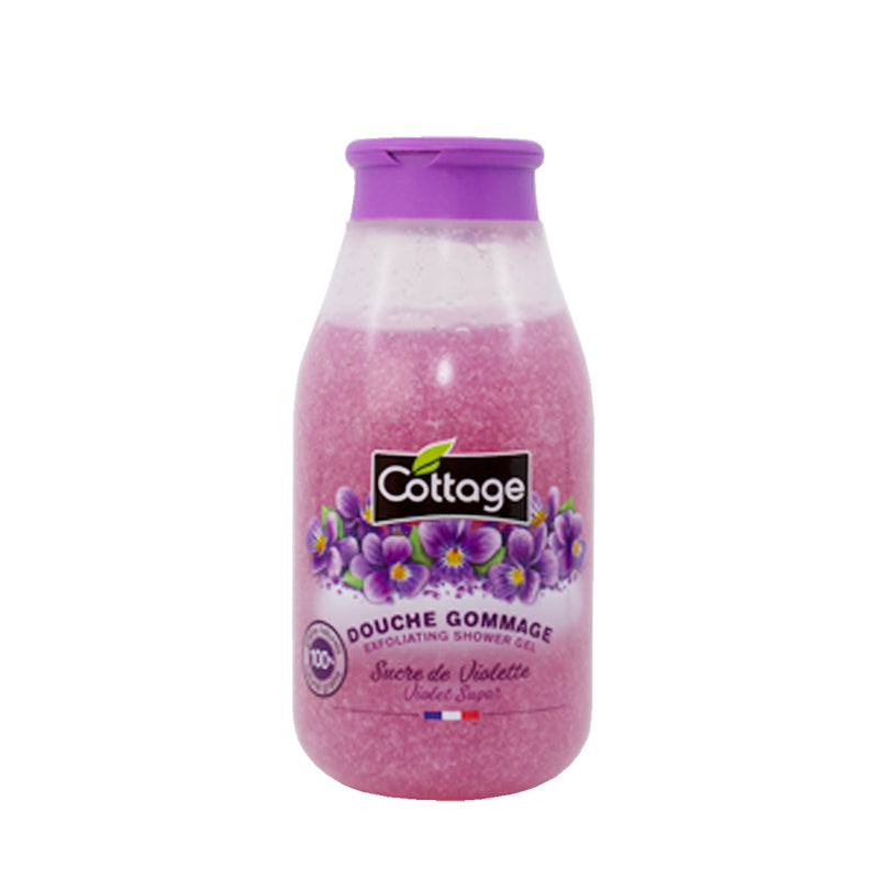 Cottage Exfoliating Shower Gel - Violet Sugar 270ML | Sasa Global eShop