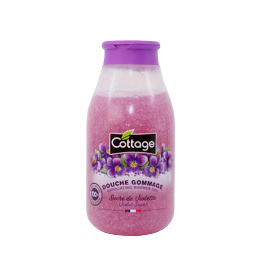 Cottage Exfoliating Shower Gel - Violet Sugar 270ML