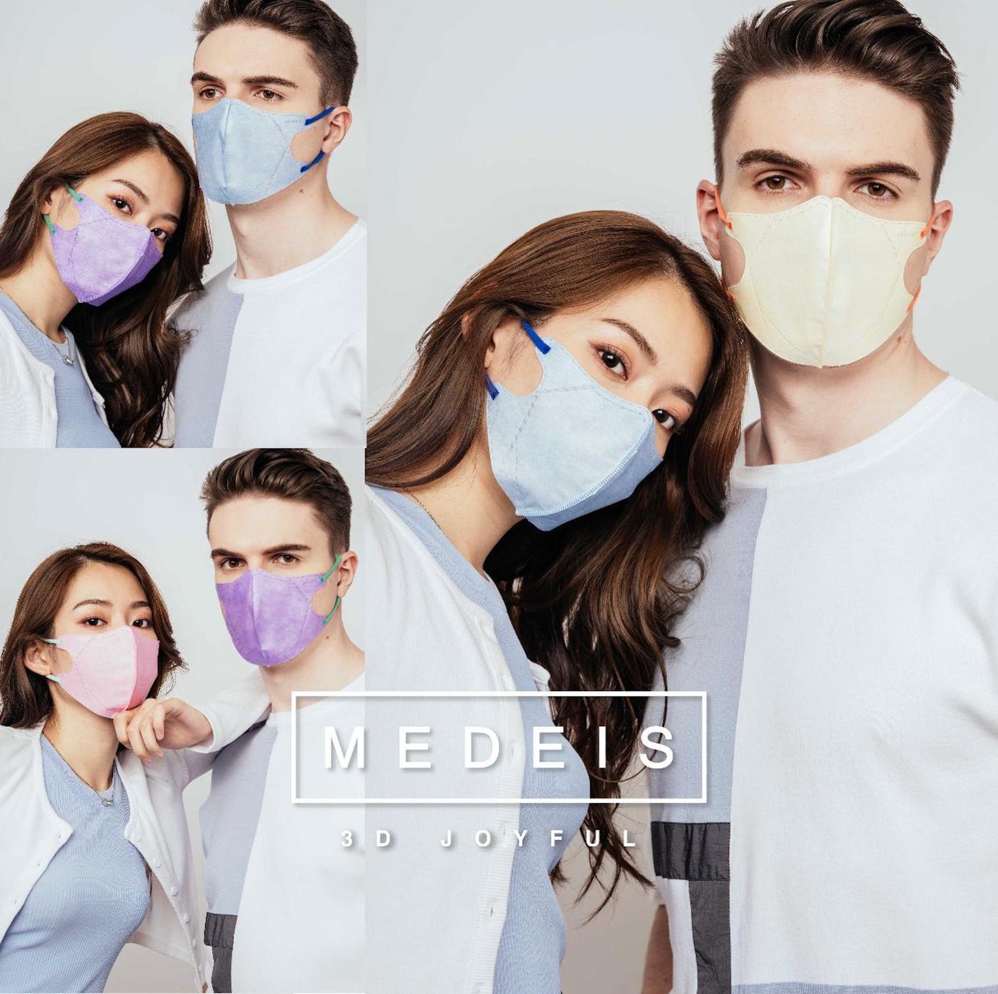 Medeis 3D Disposable Medical Mask - Mix Joyful 20PCS