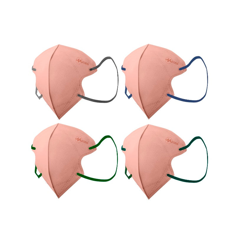 Medeis 3D Disposable Medical Mask - Nude Pink 20PCS | Sasa Global eShop