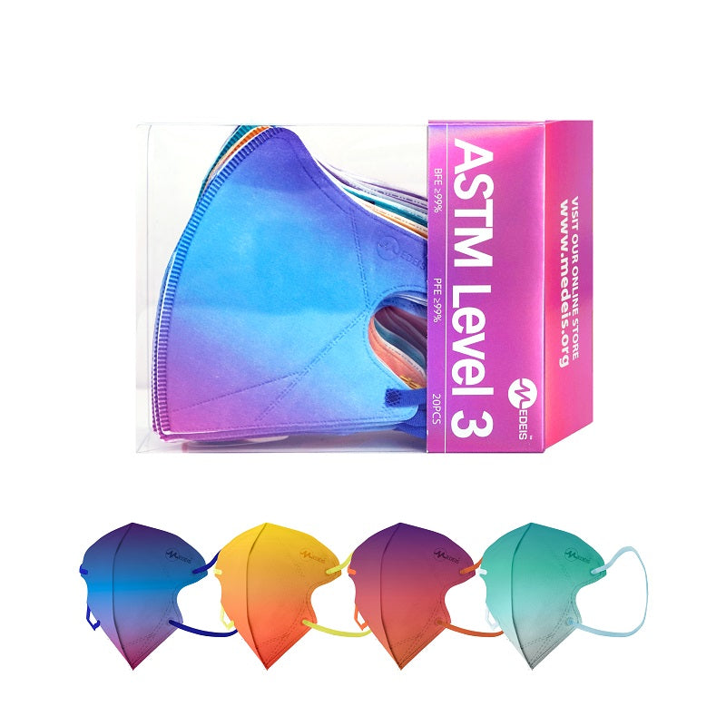 Medeis 3D Disposable Medical Mask - Sunset 20PCS | Sasa Global eShop