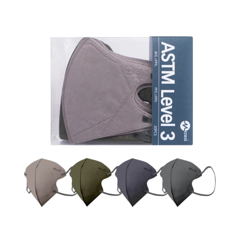 Medeis 3D Disposable Medical Mask Dusk 20PCS – Sasa Global eShop