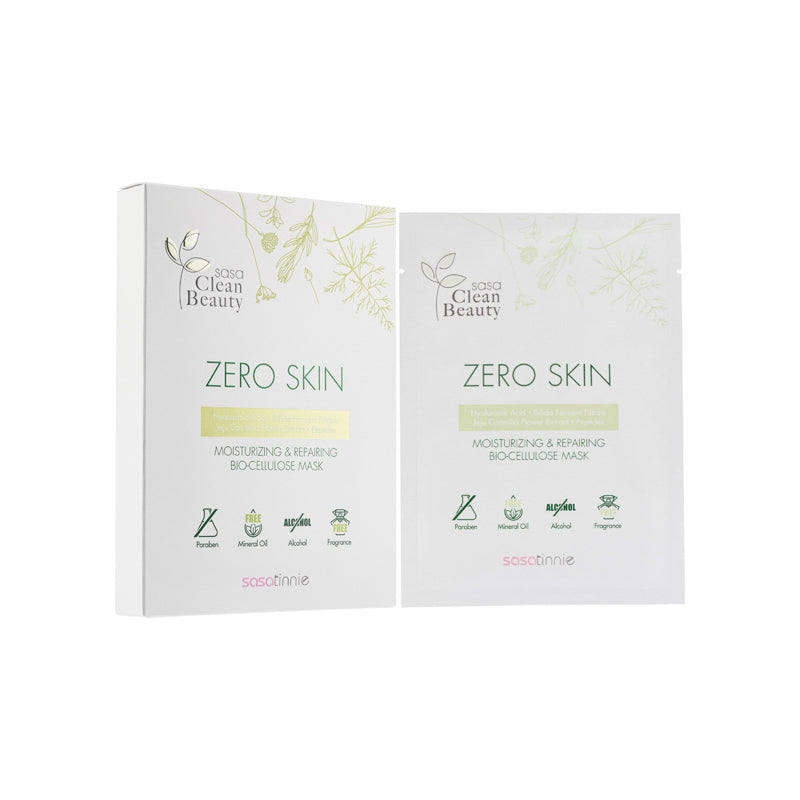 Sasatinnie Zero Skin Moisturizing & Repairing Bio-Cellulose Mask 5PCS | Sasa Global eShop