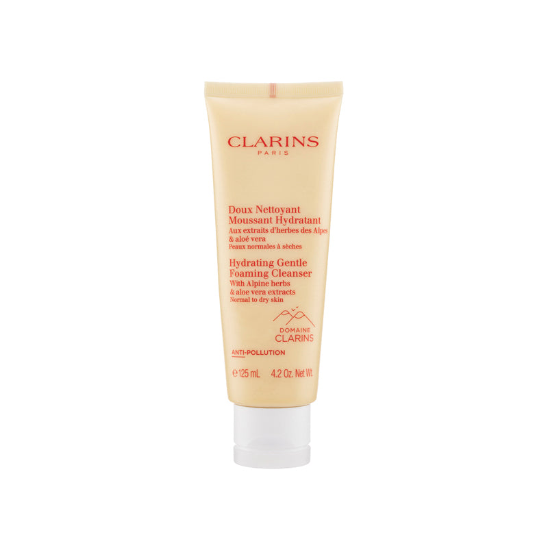 Clarins Hydrating Gentle Foaming Cleanser Normal To Dry Skin 125ML | Sasa Global eShop