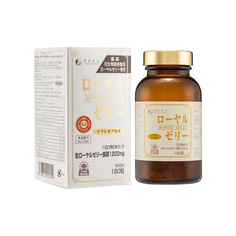 Fine Royal Jelly 1200 180 Capsules