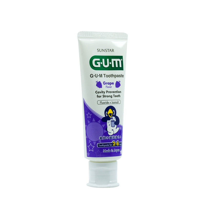 Sunstar G.U.M Toothpaste 2-6 Years Grape 70G | Sasa Global eShop