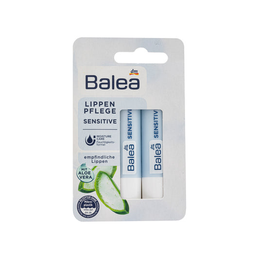 Balea Aloe Vera Sensitive Lip Balm 2PCS