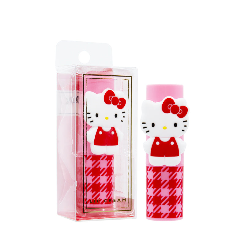 Sanrio Hello Kitty 格纹润唇膏 苹果香 3.8克