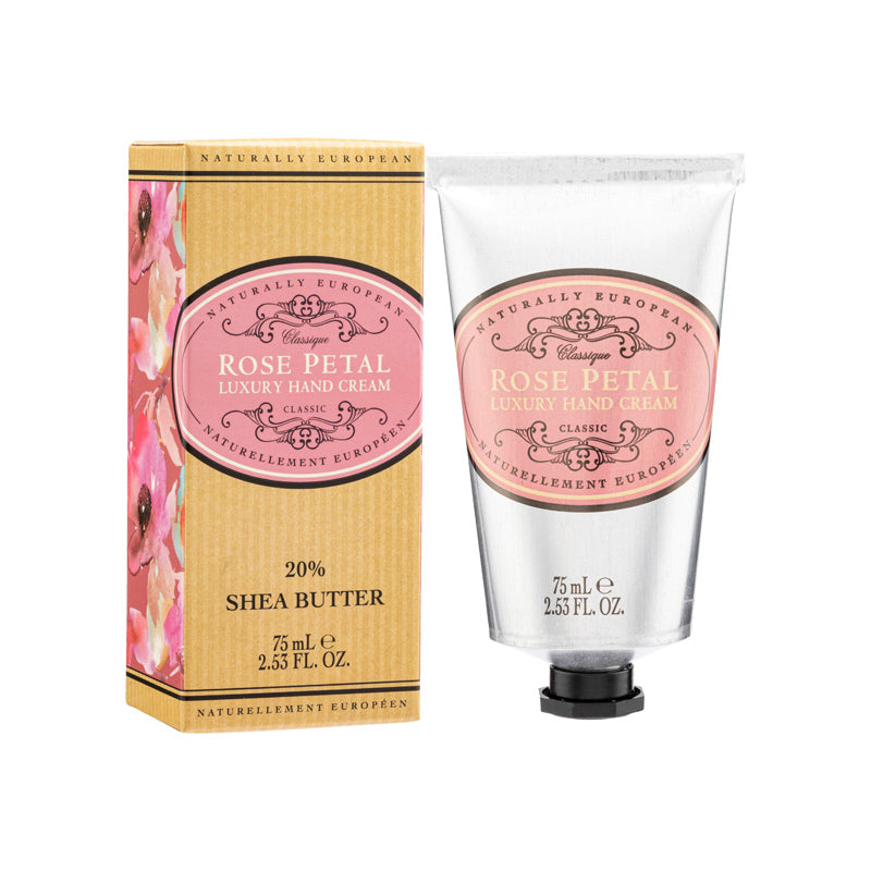 Naturally European Rose Petal Hand Cream 75ML | Sasa Global eShop