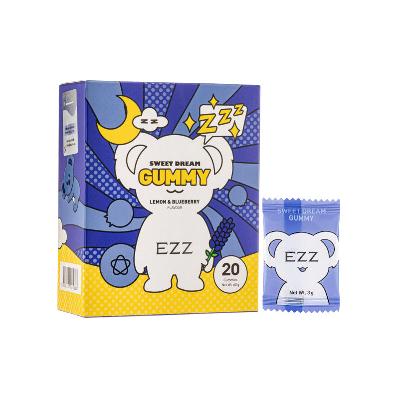 Ezz Sweet Dream Gummy - Lemon & Blueberry 20Tablets