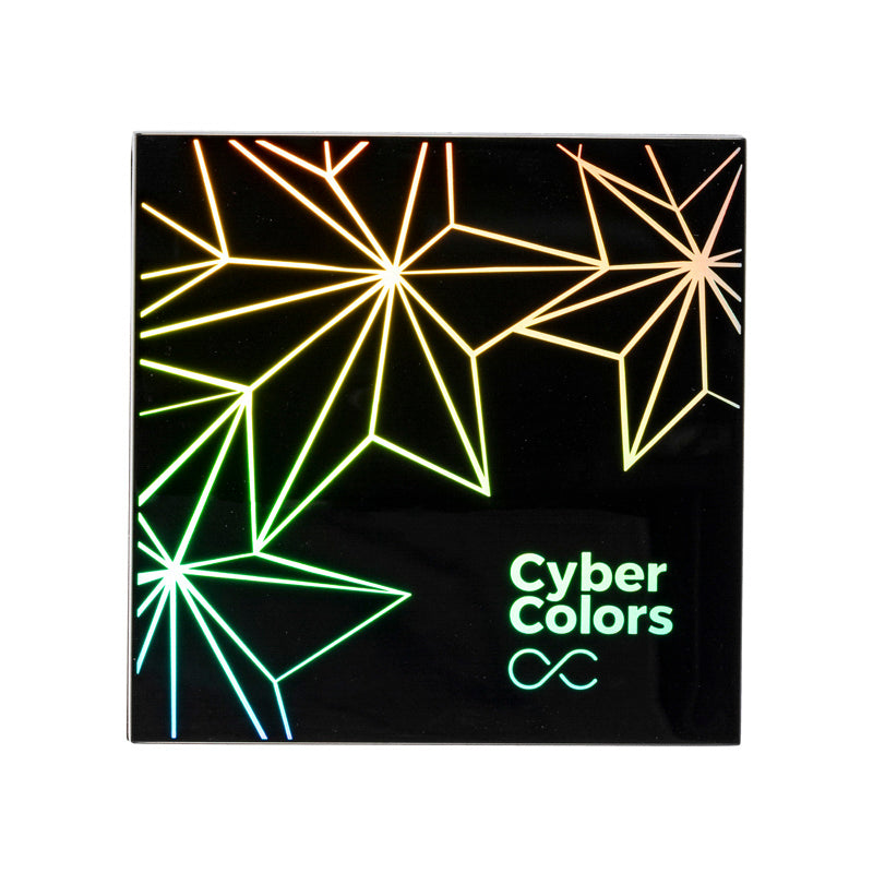 Cyber Colors 闪亮星钻四色眼影盘 7.6克