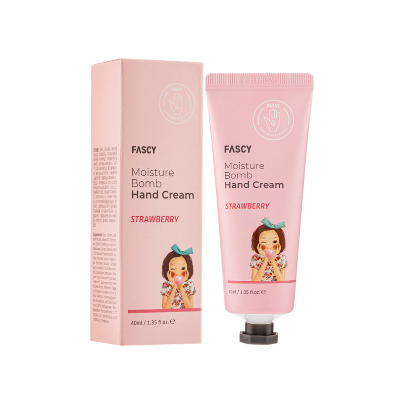 Fascy Moisture Bomb Hand Cream Strawberry 40ML Sasa Global