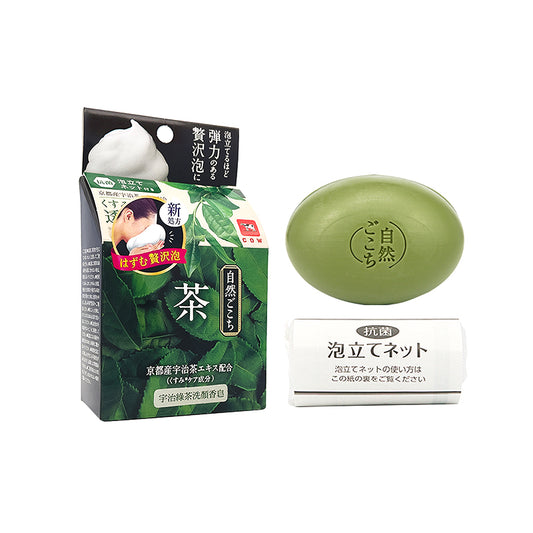 Cow Kyoto Green Tea Facial Soap 80G | Sasa Global eShop