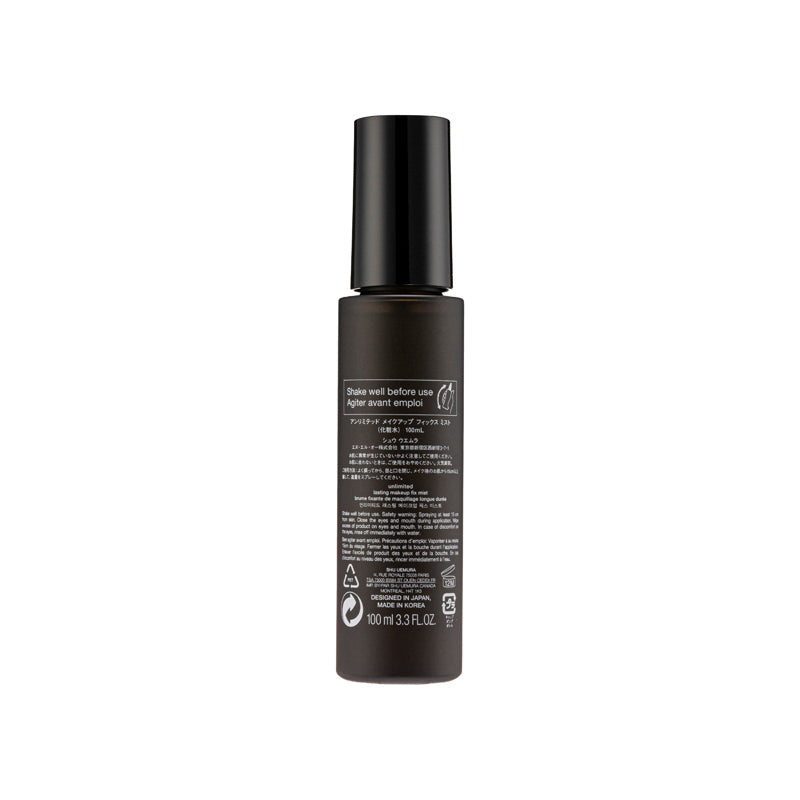 Shu Uemura Unlimited Lasting Makeup Fix Mist 100ML | Sasa Global