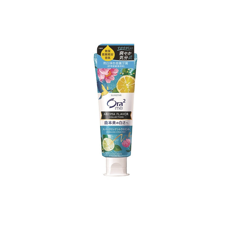 Sunstar Ora2 Me Aroma Flavour Collection Paste Sparkling Citrus Mint 130G